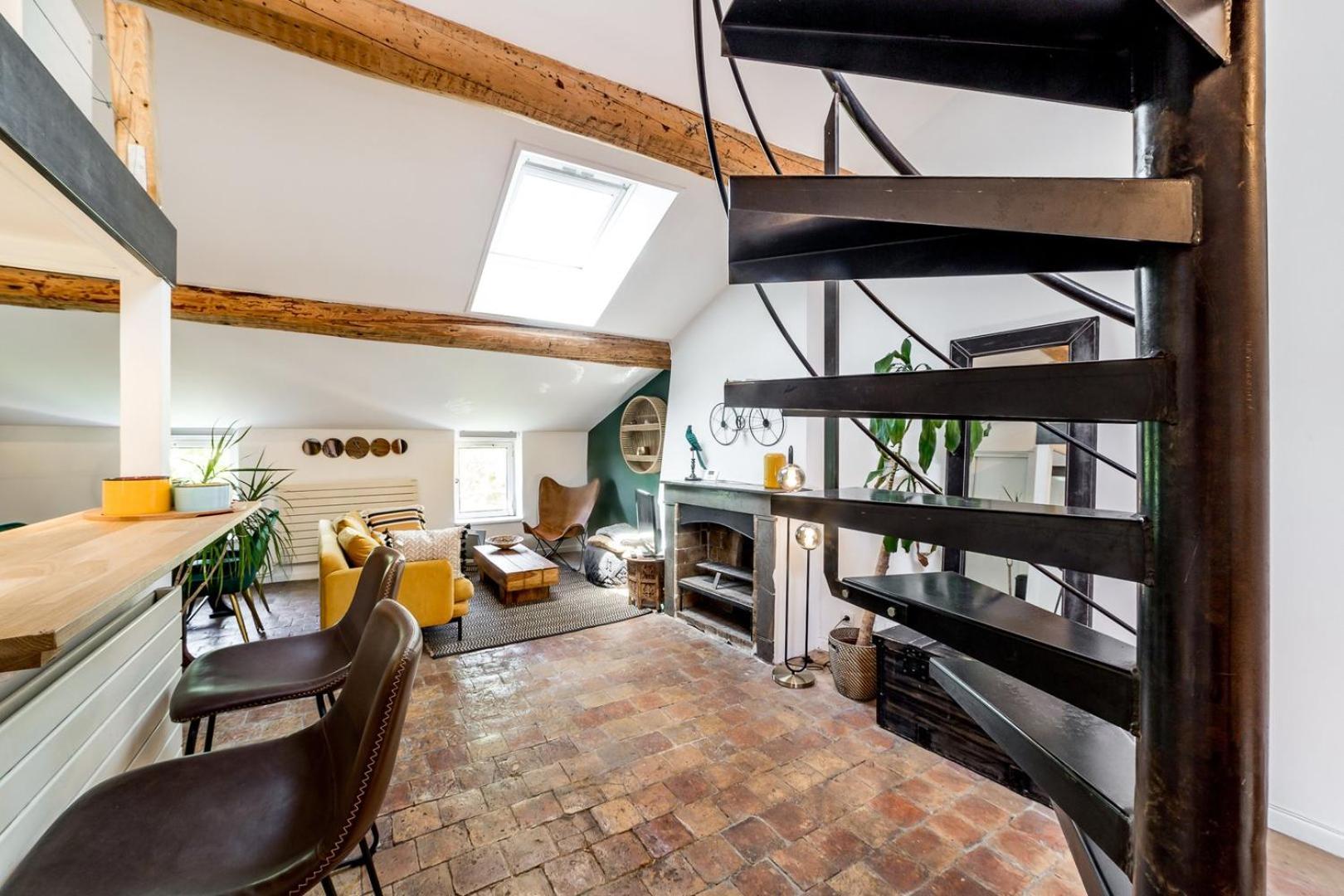 Le Loft Des Artistes De La Croix-Rousse Ail Apartment Lyon Bagian luar foto
